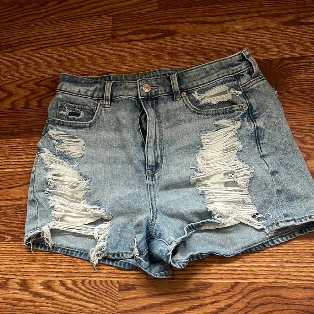 American eagle jean shorts size 8